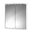 Jokey Ampado LED Farbe Weiß Spiegelschrank MDF/Holz Maße (B/H/T) 60/66/21cm